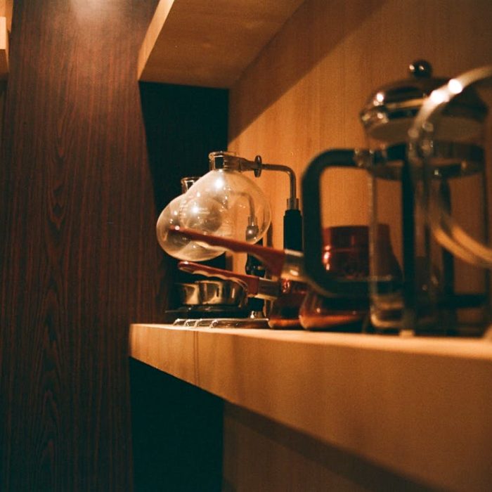 coffee shelf