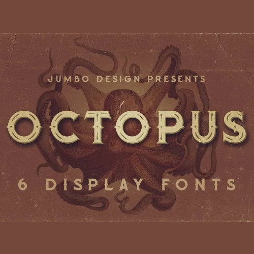 octopus typeface
