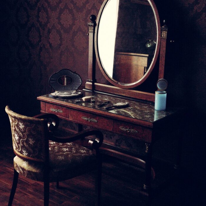 Antique vanity