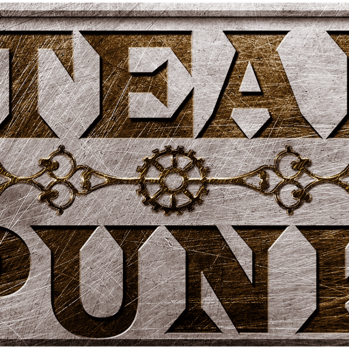 steampunk font