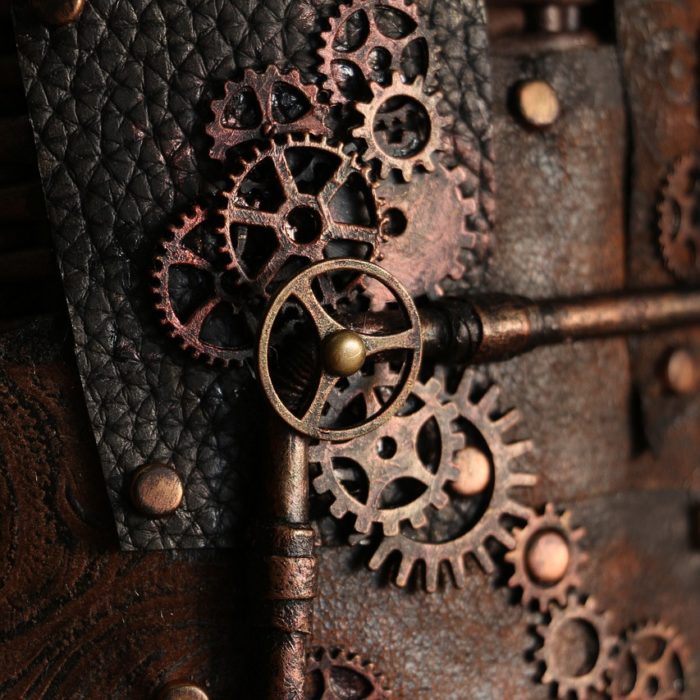 Steampunk cogs