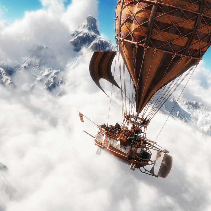 hot air balloon