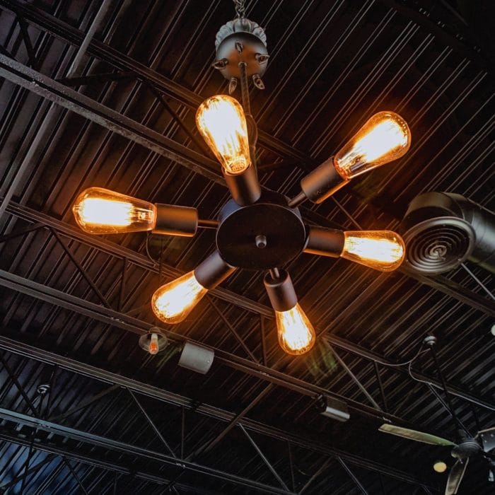 light bulb ceiling fan