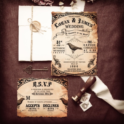 loran and james invitation