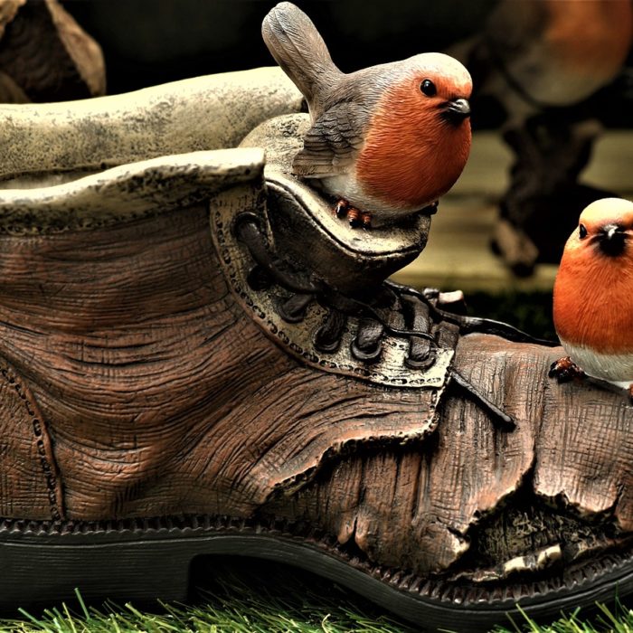 bird and boots