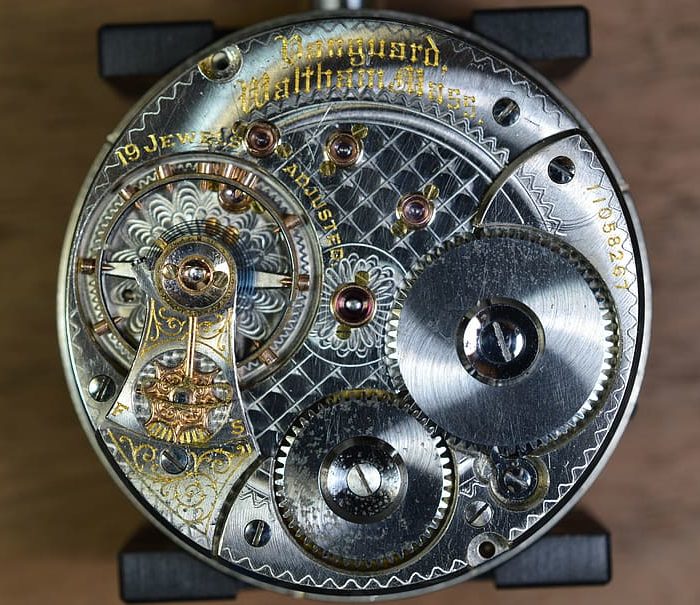 steampunk pocket watch with gears