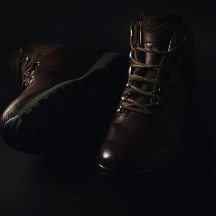 dark brown boots