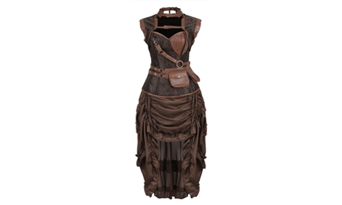 Badass In Leather - Steampunk Dress Inspiration