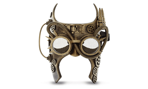 Steampunk Gladiator Half Mask