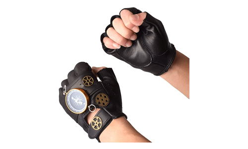 Steampunk Mitten Gloves