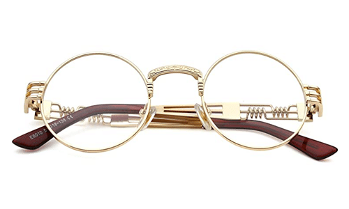 Round Elegant Steampunk Glasses