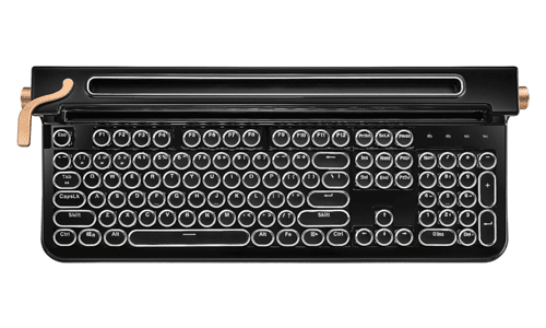 Full Size Wireless Typewriter Keyboard