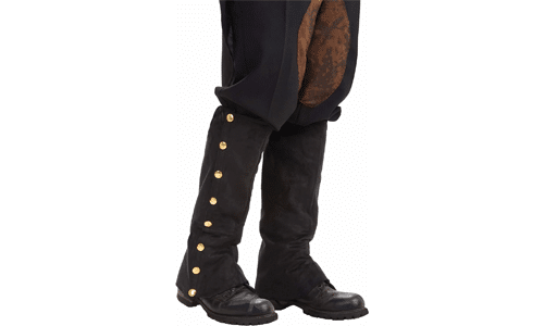 NOVELTY SUEDE SPATS