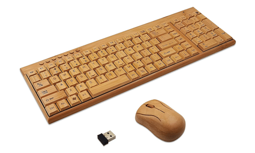 WOODEN KEYBOARD AND MOUSE COMBO
