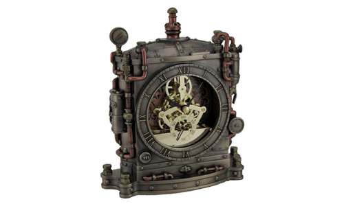 GRAND MACHINE STEAMPUNK MANTEL CLOCK