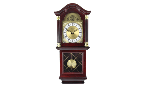 SWINGING PENDULUM WALL CLOCK