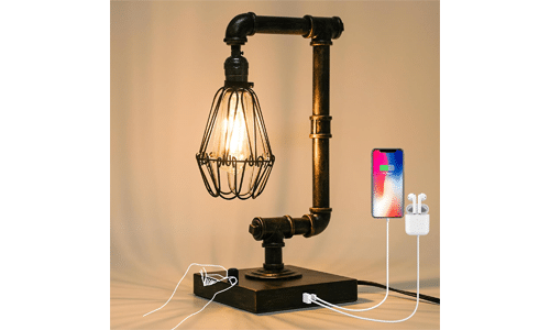 CAGED TABLE LAMP